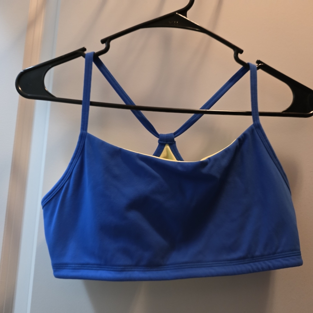 Buffbunny H2O Blue/Tiki Reversible Sports Bra